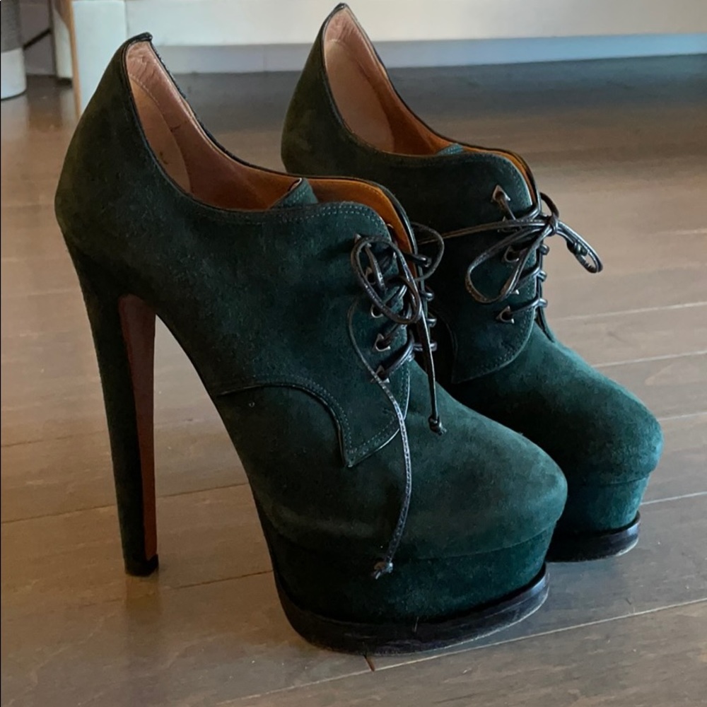 Alaïa platform booties